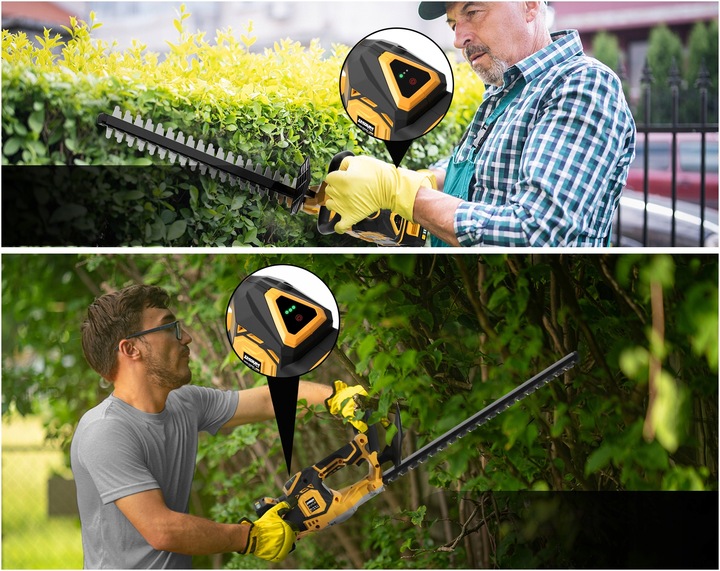 NOŻYCE DO ŻYWOPŁOTU AKUMULATOROWE DO KRZEWÓW IMOUM AKUMULATOR 4.0AH