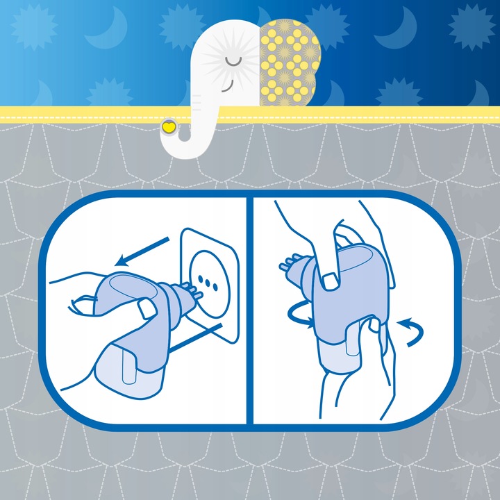 RAID ELEKTROFUMIGATOR Z PŁYNEM OWADOBÓJCZYM BEZPIECZNY DLA DZIECI