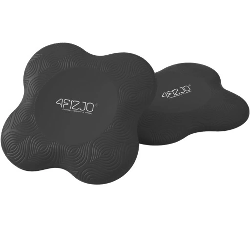 Podkładki pod kolana do jogi czarny 4Fizjo
