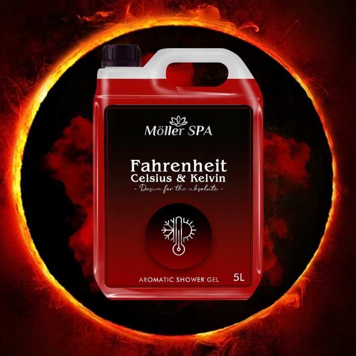 Möller FAHRENHEIT CELSIUS & KELVIN ŻEL POD PRYSZNIC MĘSKI ZAPACH