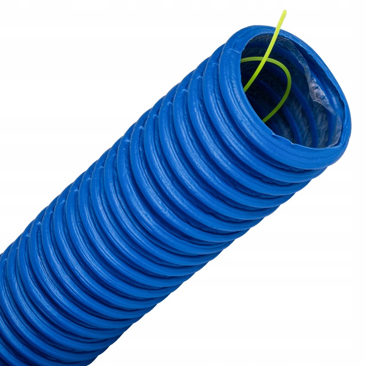 RURA KARBOWANA AROT 50mm 10m PESZEL DO ZIEMI Z PILOTEM NIEBIESKA DVR RDG