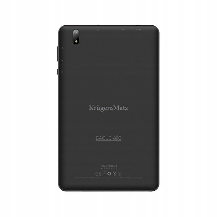 Tablet Kruger&Matz 8" EAGLE 806 3/32GB GPS USB-C 4G LTE SIM OTG Android 13