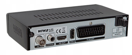 Tuner Dekoder Telewizji WIWA DVBT2 HEVC H.265 MAXX