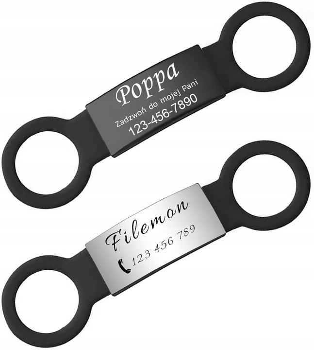 OBROŻA DLA KOTA ADRESÓWKA ODBLASKOWA INDETYFIKATOR KOT PIES + GRAWER