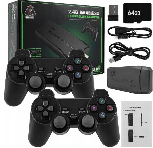 KONSOLA RETRO TV GRA TELEWIZYJNA + 2 PADY