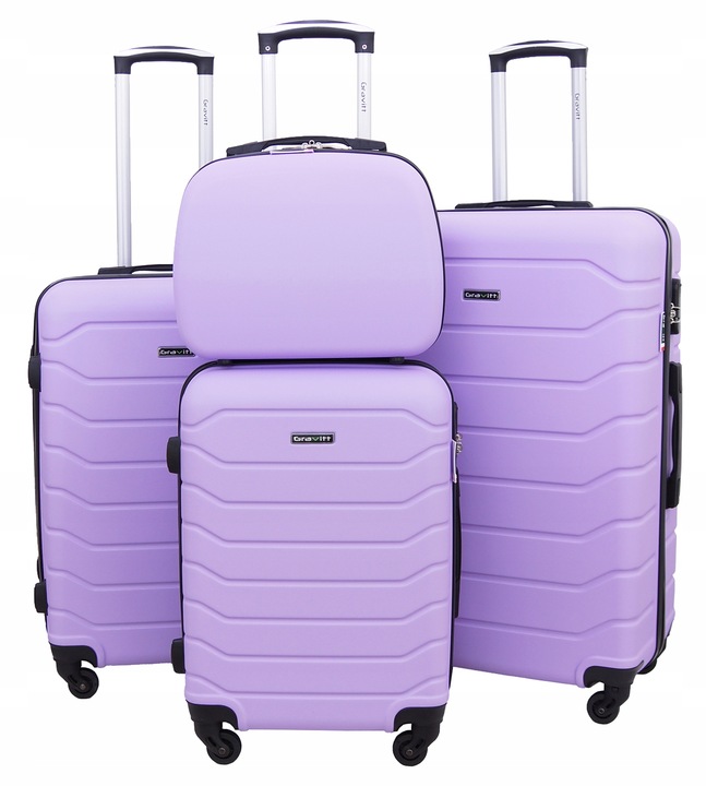 ZESTAW WALIZEK 4w1 WALIZKA PODRÓŻNA NA KÓŁKACH GRAVITT 931