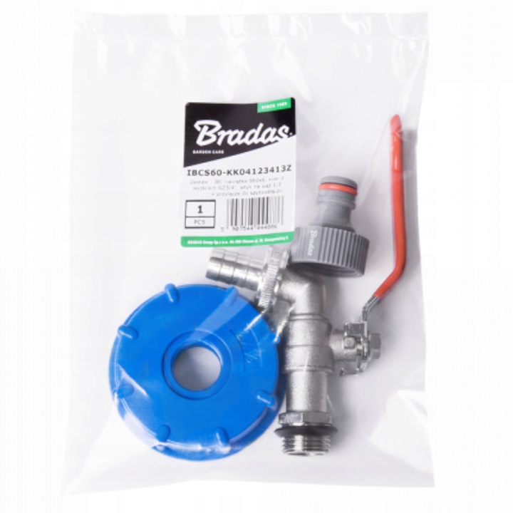 KRAN DO ZBIORNIKA 1000 ZAWÓR DO MAUZERA NA WĄŻ 1/2