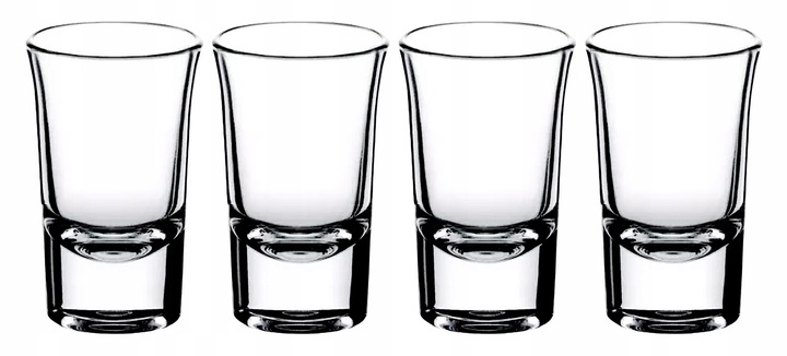 Kieliszki oszukane 15ml zestaw Znakomite Wesele ślub grube dno Młodzi