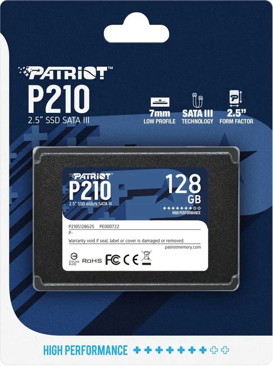 SSD Patriot P210 128GB SATA3 2.5