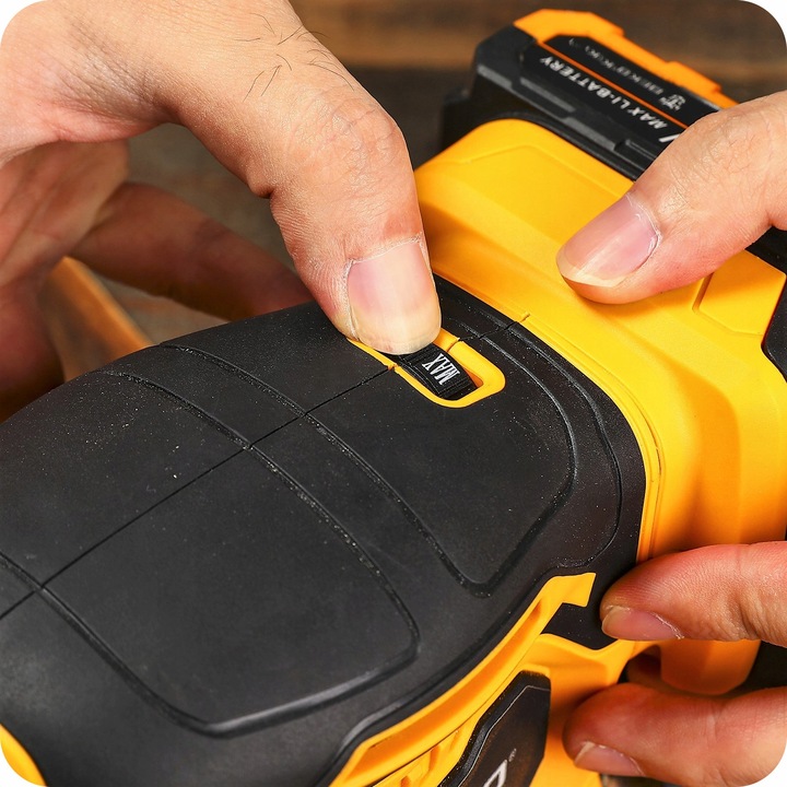 SZLIFIERKA OSCYLACYJNA MIMOŚRODOWA AKUMULATOROWA REGULACJA AKUMULATOR DEKO