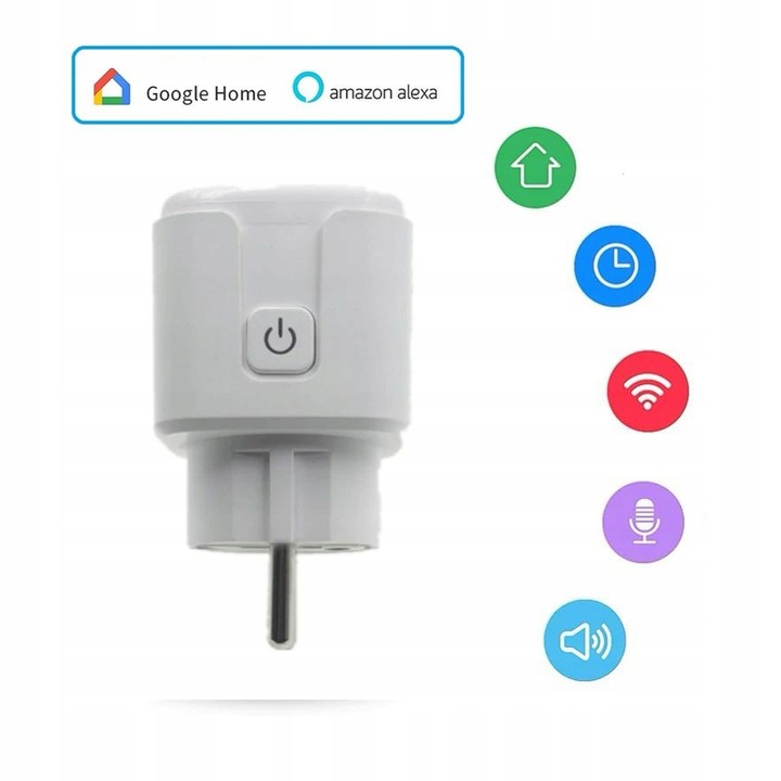 Programator czasowy INTELIGENTNE gniazdko smart WiFi TUYA Timer