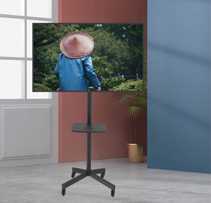 Stojak Podłogowy na telewizor TV 26-65 cali z półką Uniwersalny