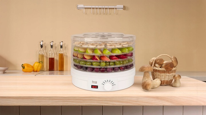 Suszarka spożywcza do grzybów warzyw owoców ziół 250W Teesa