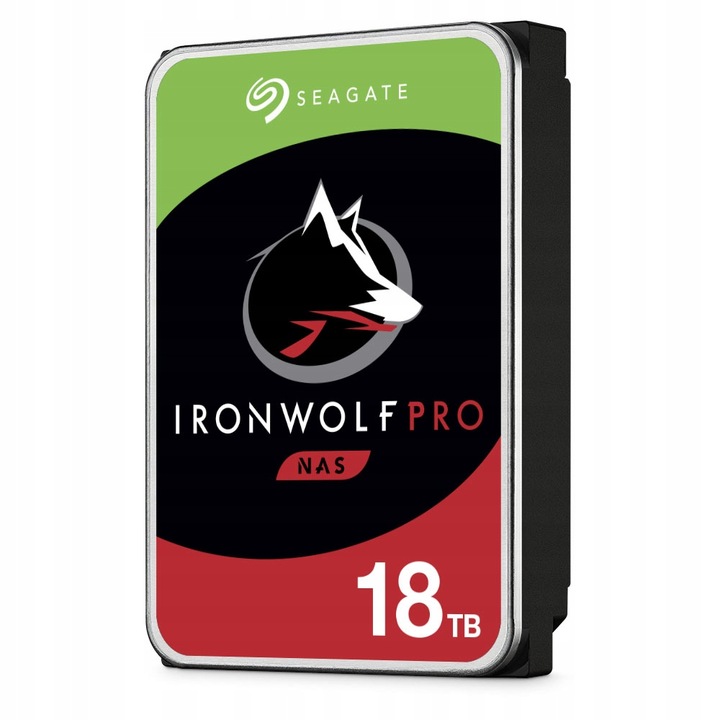 Dysk twardy Seagate IronWolfPro ST18000NE000 18TB SATA III 3,5"