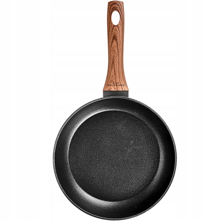 PATELNIA INDUKCJA PATELNIA 24 cm GRANITOWA GŁĘBOKA NIEPRZYWIERAJĄCA