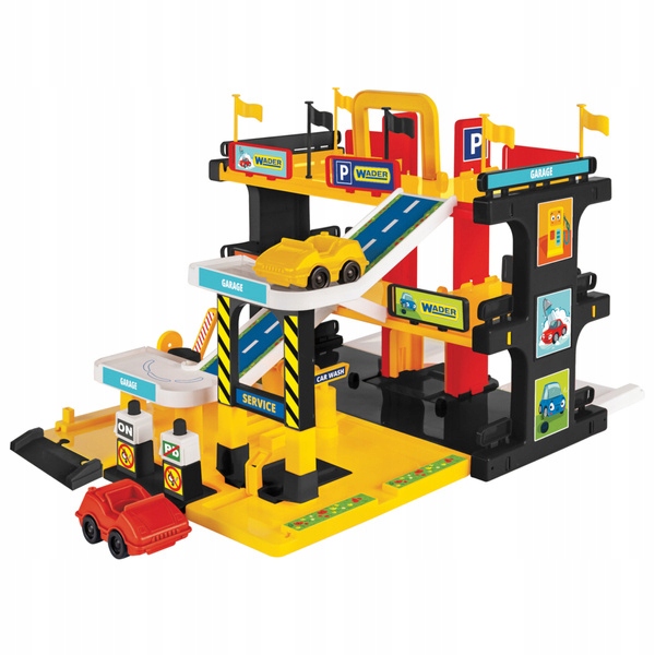 Wader 50460 Garaż Serwis parking + autka