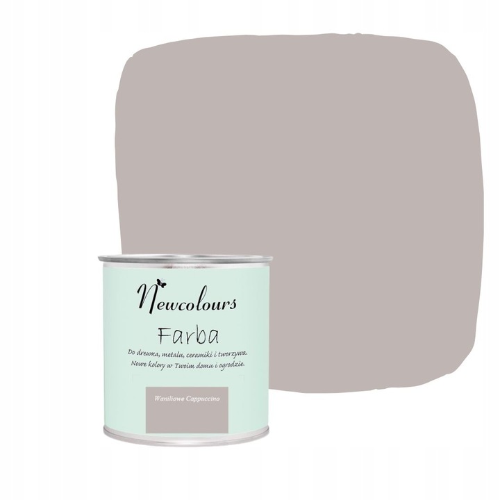 Farba do mebli Newcolours - Waniliowe Cappucciono 200ml