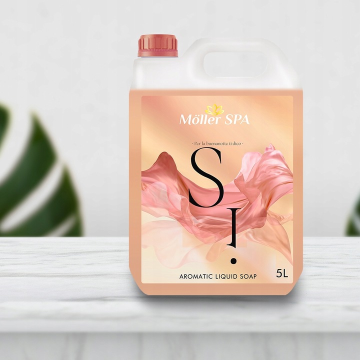 Möller SPA MYDŁO W PŁYNIE O ZAPACHU PERFUM SI DAMSKIE DO DOZOWNIKÓW 5L