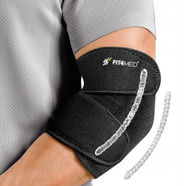 Opaska ściągacz łokieć tenisisty neoprenowa UCISKOWA na LOKIEC STABILIZATOR