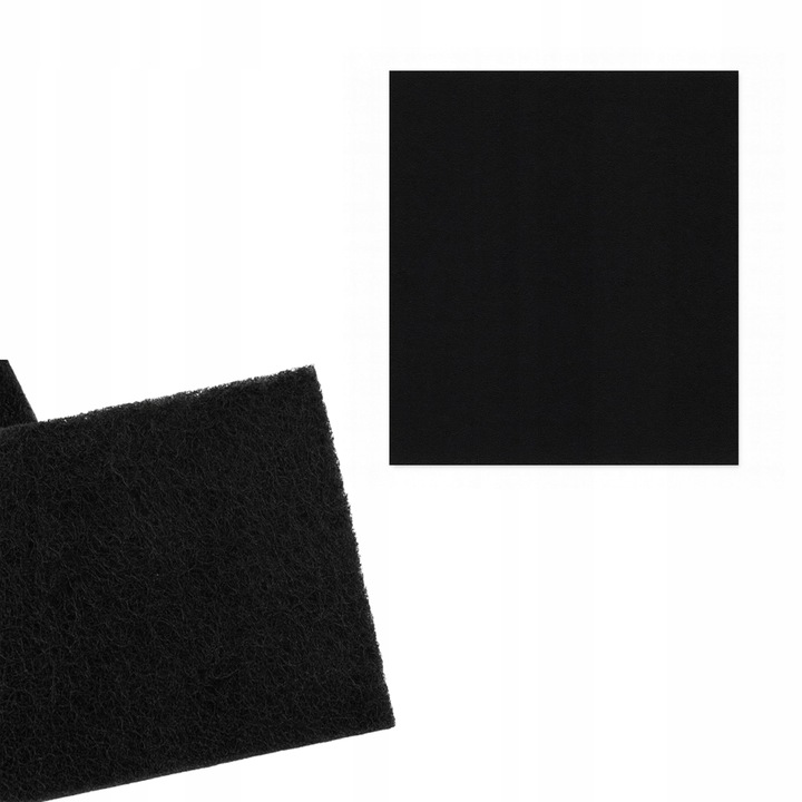 Filtr Węglowy Do Okapu 50x60cm Uniwersalny Czarny Skuteczna Wymiana