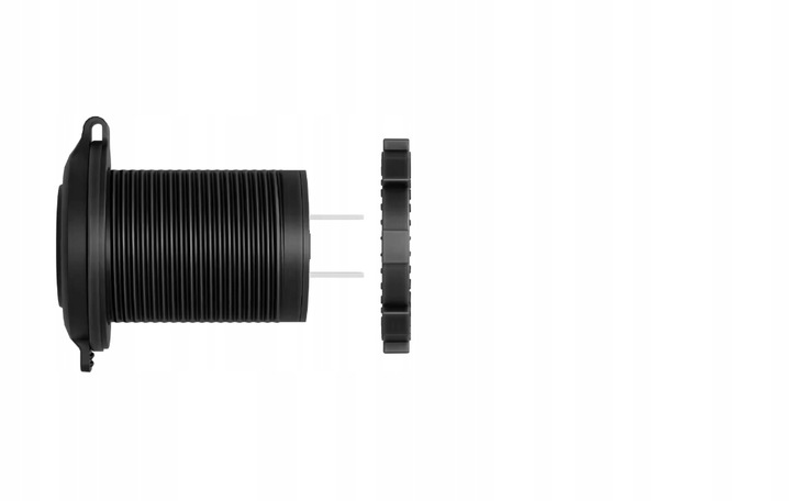 Gniazdo samochodowe USB QC 3.0 PD WOLOTMIERZ 12V 24V IP65 transparent 63W