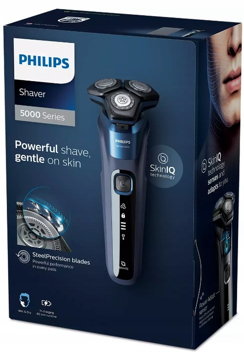 BEZPRZEWODOWA ELEKTRYCZNA MASZYNKA DO GOLENIA GOLARKA PHILIPS DO ZAROSTU