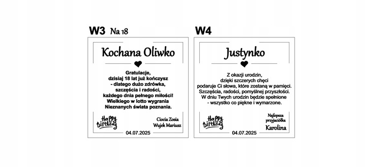 PUDEŁKO NA PIENIĄDZE URODZINY 1-99 PAMIĄTKA URODZINOWA