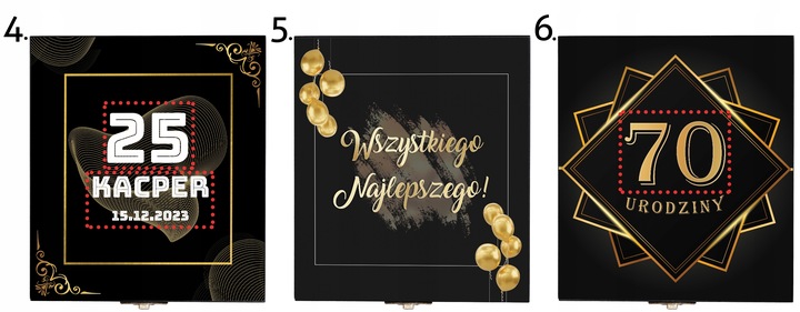 PREZENT NA 30 40 50 60 70 URODZINY ZASTRZYK GOTÓWKI