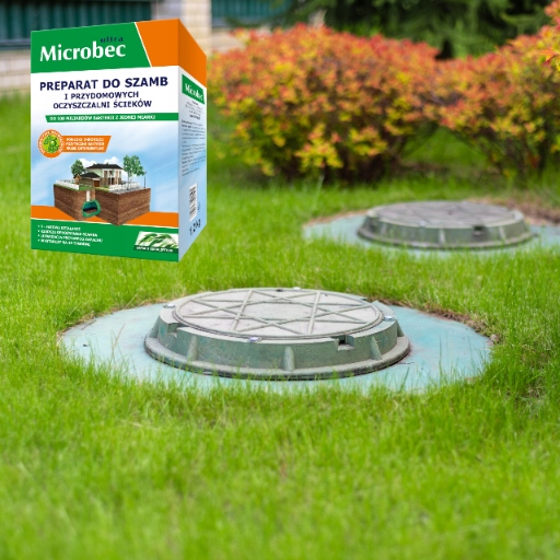 MICROBEC ULTRA PREPARAT BAKTERIE DO SZAMBA OCZYSZCZALNI EUKALIPTUS 1,2