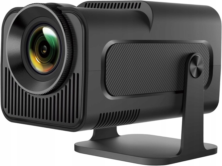 PROJEKTOR RZUTNIK ANDROID TV WIFI FULL HD PRZENOŚNY SMART GŁOŚNIK OBROTOWY