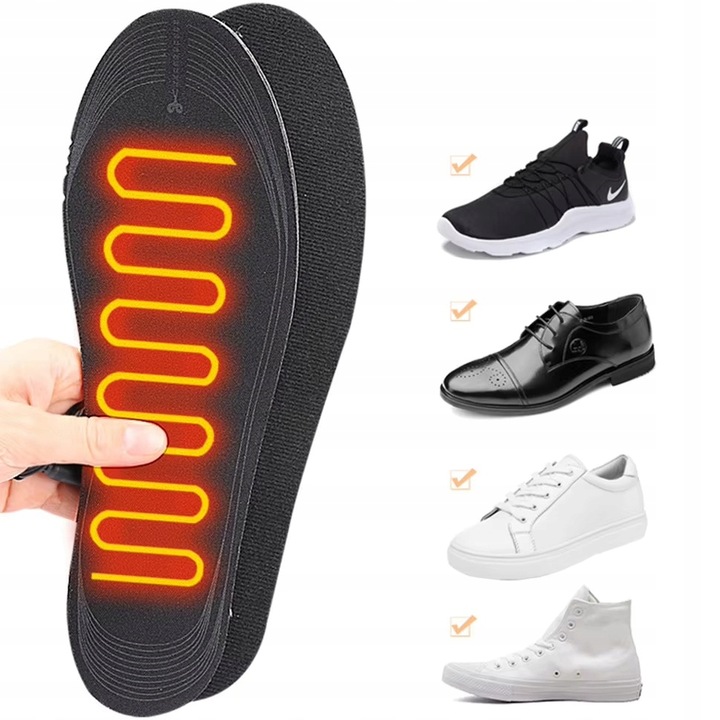 PODGRZEWANE GRZEJĄCE WKŁADKI DO BUTÓW PODGRZEWACZ DO OBUWIA TERMICZNE