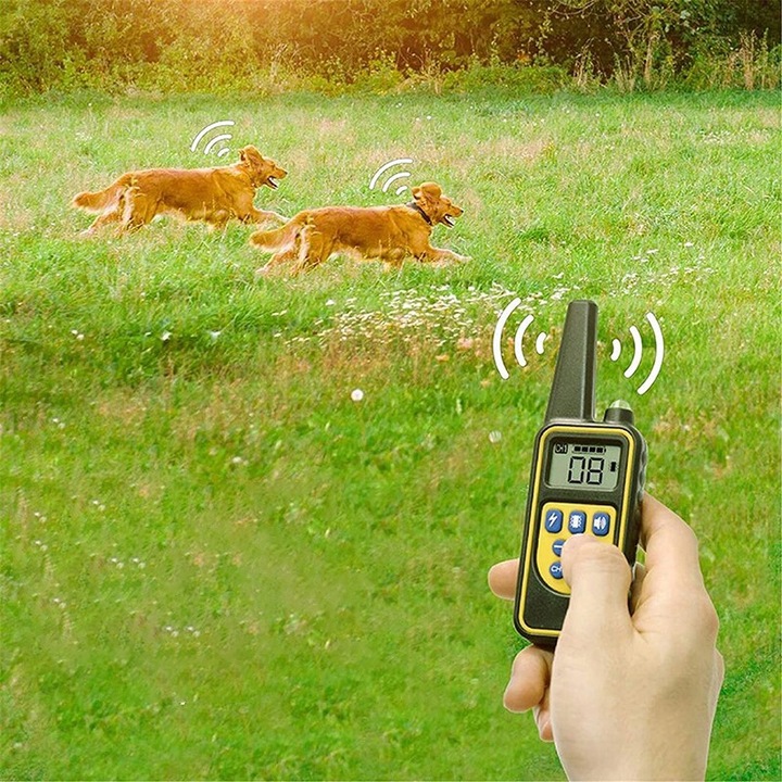 ELEKTRYCZNA OBROŻA DLA PSA TRENINGOWA 800M PILOT