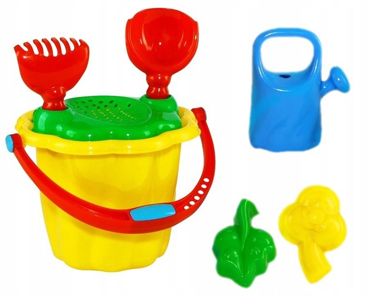 ZESTAW DO PIASKOWNICY WÓZEK TACZKA + POJAZD WADER