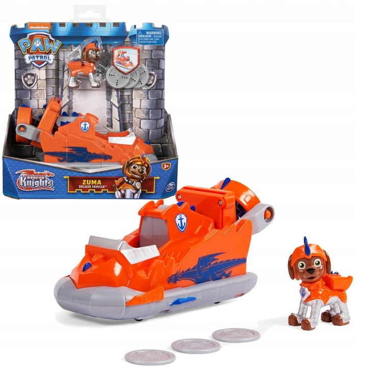 PSI PATROL ODWAŻNI RYCERZE ZUMA I PODUSZKOWIEC