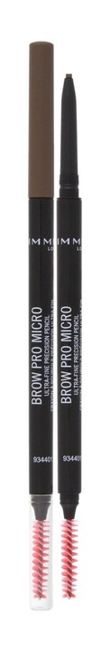 RIMMEL Brow Pro Micro Kredka do brwi BRĄZOWA - 02 Soft Brown