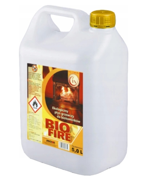 BIOPALIWO DO BIOKOMINKA BEZZAPACHOWE BEZWONNE 5L