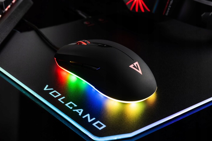 BEZKLIKOWA I CICHA MYSZKA GAMINGOWA USB RGB MODECOM VOLCANO ASSASSIN SILENT