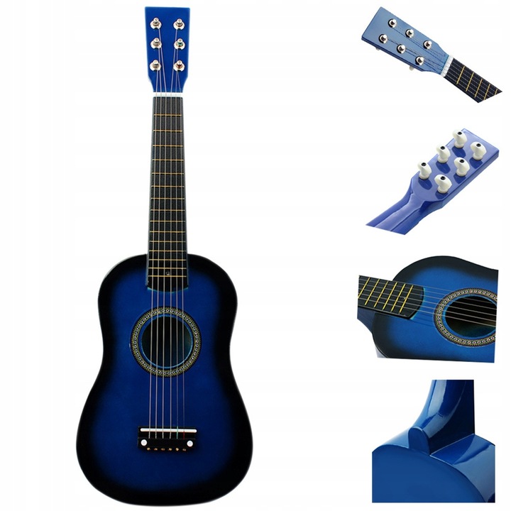 GITARA DZIECIĘCA GITARA ROCKOWA UKULELE INSTRUMENT MUZYCZNY