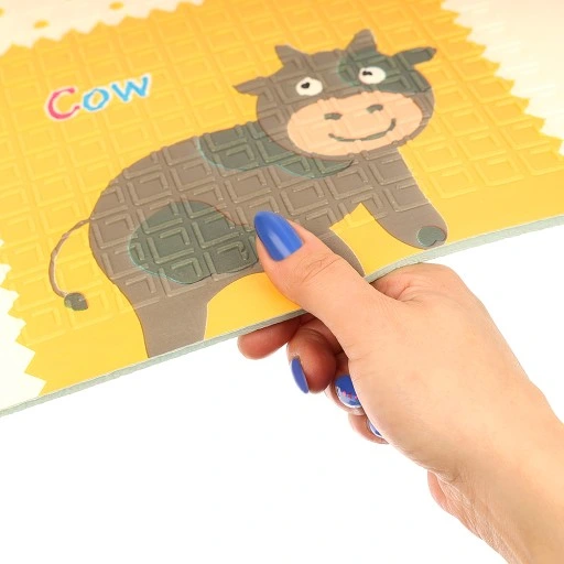 MATA EDUKACYJNA DLA NIEMOWLĄT INTERAKTYWNA PIANKOWA DWUSTRONNA 200X180 XPE