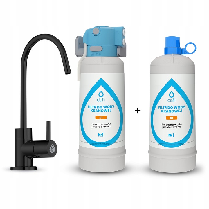 System filtrujący Dafi FLOW COMFORT 2x Filtr Perfect (D1) Kran ALTO