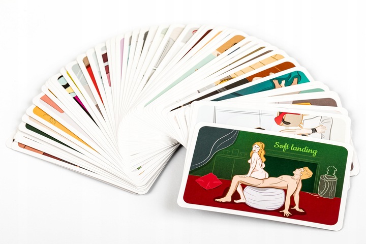 Karty z pozycjami KamaSutra Premium