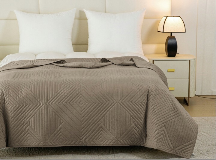 NARZUTA NA ŁÓŻKO 200x220 DWUSTRONNA PIKOWANA KAPA