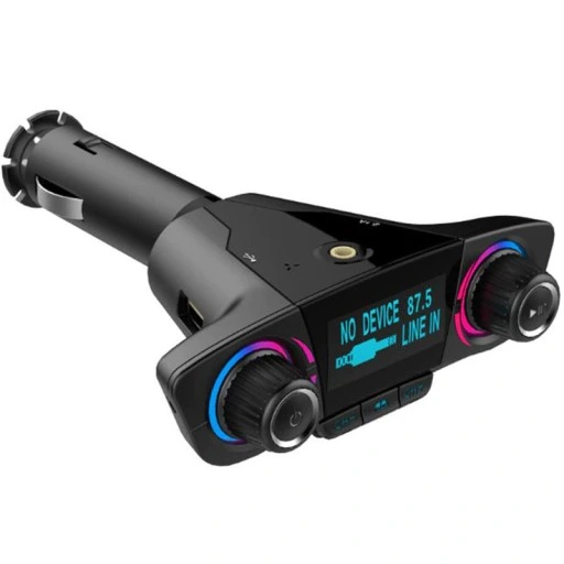 TRANSMITER FM BLUETOOTH 5.0 USB WIELOFUNKCYJNY 8w1