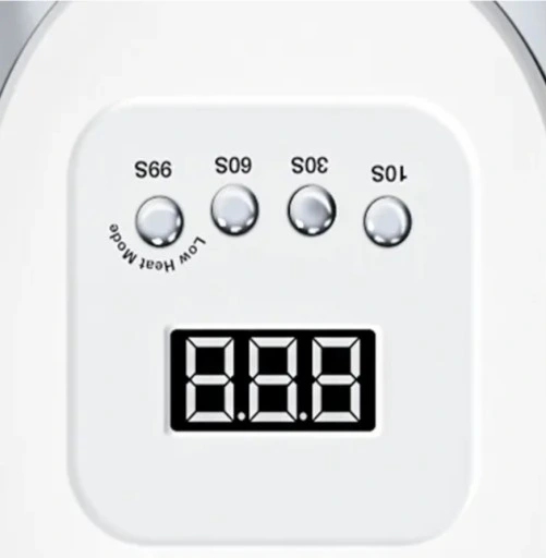 LAMPA DO PAZNOKCI UV LED 220W DO HYBRYD ŻELI MOCNA HYBRYDY SUN X7 MAX LCD