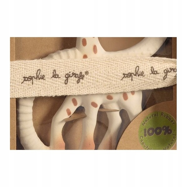 VULLI SOPHIE LA GIRAFE SO PURE gryzak naturalny dla niemowląt, kauczuk V185