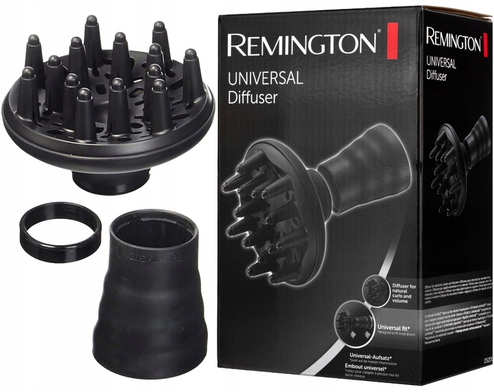 UNIWERSALNY DYFUZOR DO SUSZAREK REMINGTON D52DU KRĘCONYCH FALOWANYCH WŁOSÓW