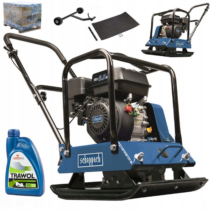 ORYGINALNA Zagęszczarka Gruntu Spalinowa 94kg 23kN HP1800S + MATA + OLEJ 1L