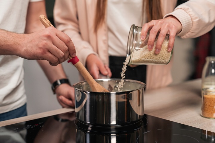 Zestaw garnków TEFAL B922S955 stal 9 elementów indukcja patelnia 28cm