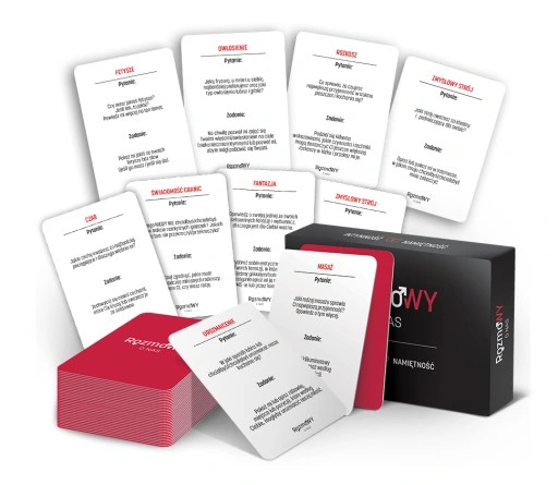 GRA DLA PAR - RozmoWY O NAS Intymność i Namiętność PREZENT na DZIEŃ KOBIET