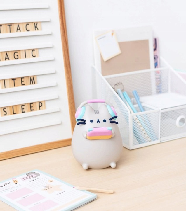 PUSHEEN LAMPKA NOCNA USB NA BATERIE Gamer Kot Kotek PUSZIN